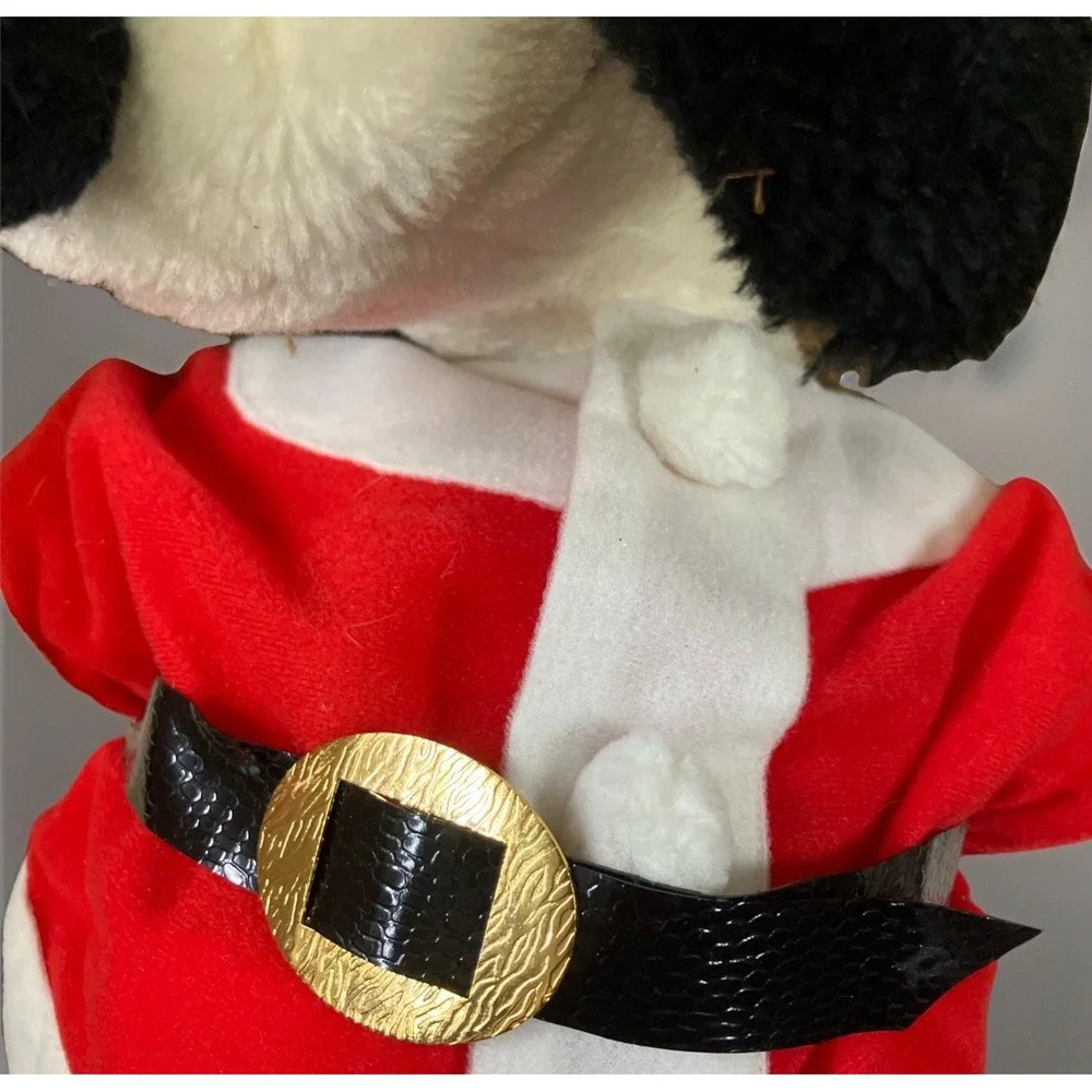 Dress Up Snoopy‎ Plush With Santa Costume